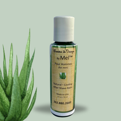 Natural Cooling After Shave Solution